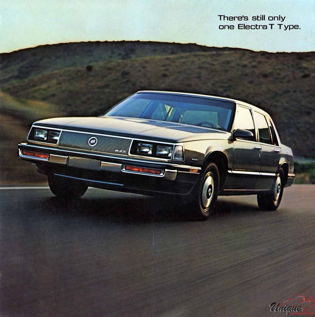 1985 Buick Electra T-Type Brochure